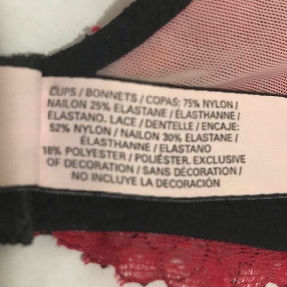 Victoria's Secret padded wired Push up Dream Angels bra 32D - Picture 5 of 11